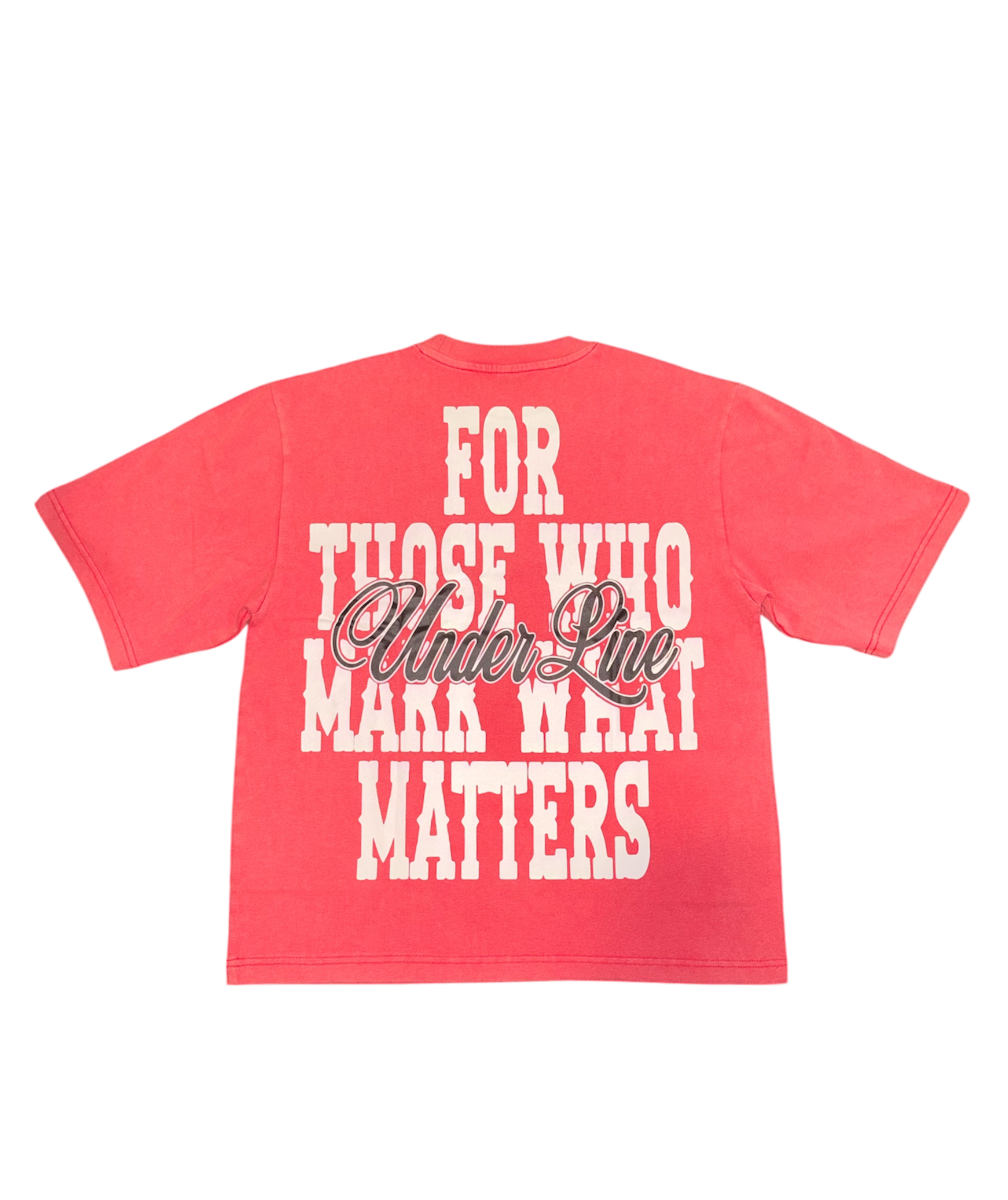 RED MARK WHAT MATTERS TEE