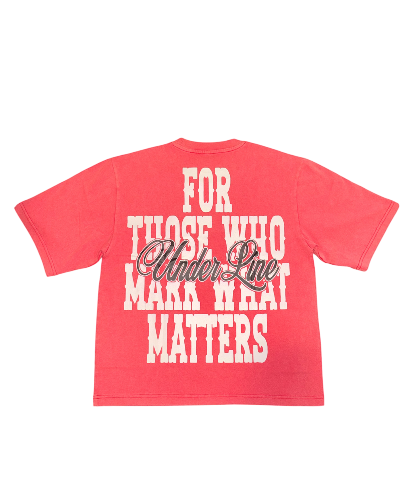 RED MARK WHAT MATTERS TEE