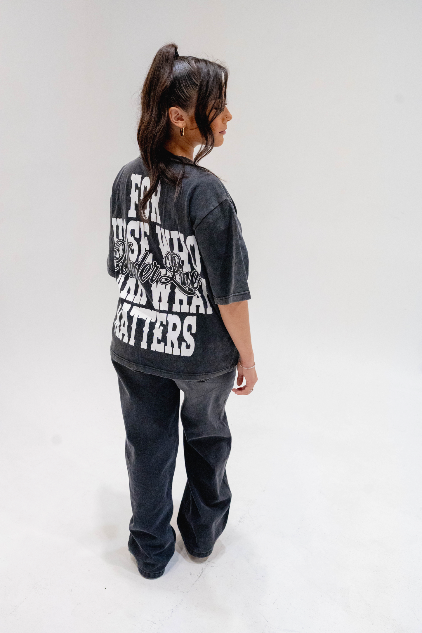 BLACK MARK WHAT MATTERS TEE